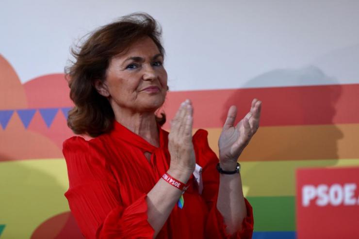 Carmen Calvo lamenta las injerencias del Vaticano en la exhumación de Franco