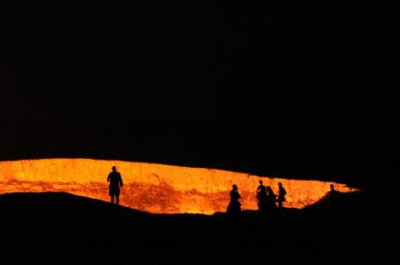 La puerta del Infierno de Darvaza