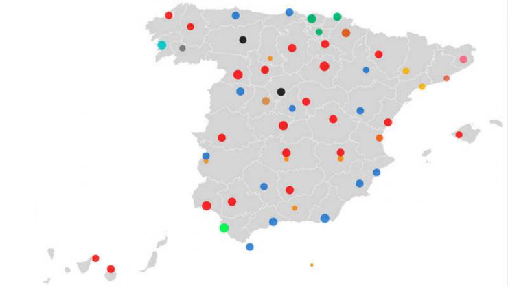 ¿Quién gobierna en cada ciudad?