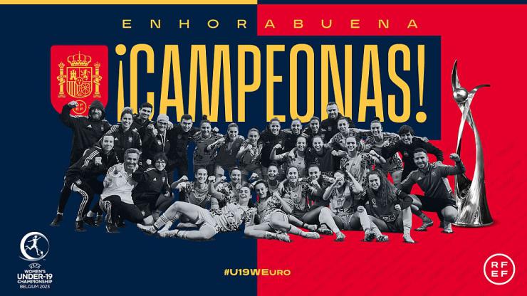 Fútbol femenino: España vuelve a ser campeona de Europa sub-19