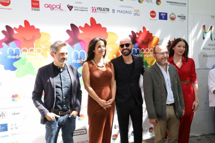 Begoña Villacís asistióa a la presentación del Orgullo Madrid MADO 2019