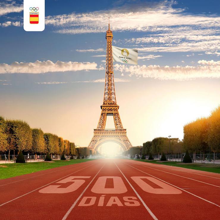 Comienza la cuenta atrás: 500 días para París 2024