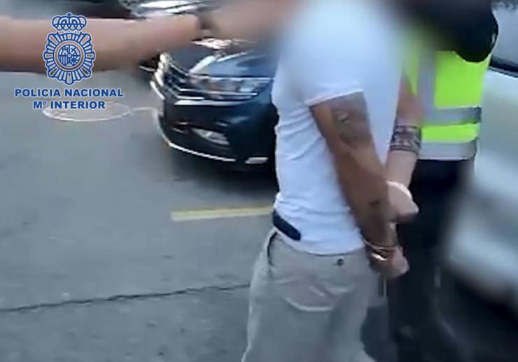 Impactante arresto: Policía Nacional se enfrenta a peligroso fugitivo italiano