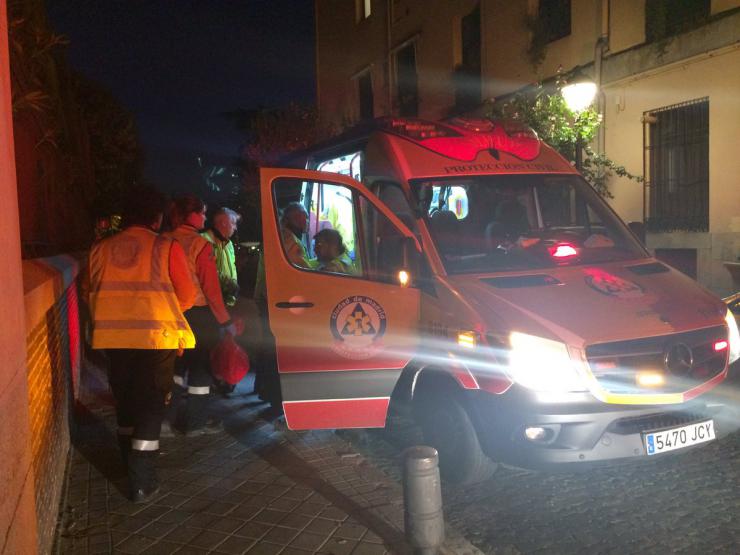 Detenida por machacar a martillazos la cabeza de su padre en Madrid