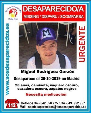 Hallado el cuerpo sin vida del voluntario de Protección Civil desaparecido en Madrid
