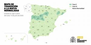Galicia estrenará la 'nueva normalidad' el próximo lunes y solo siete provincias se quedan estancadas en la 'Fase 2'