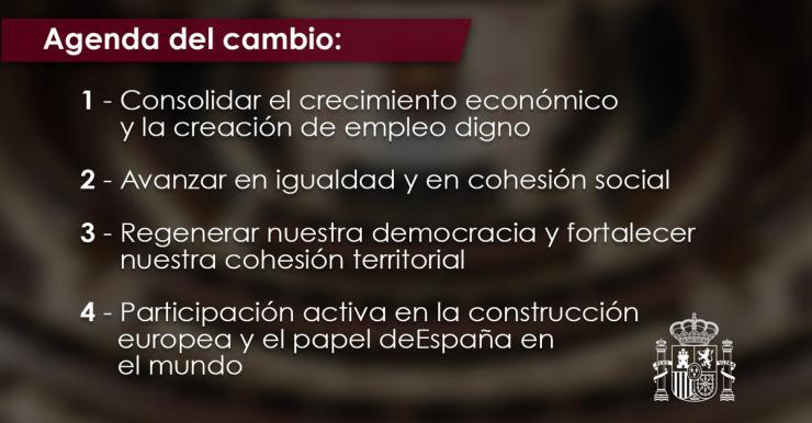 Pedro Sánchez desvela sus planes hasta el final de la legislatura