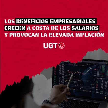 Un estudio alerta de que 'los beneficios empresariales crecen a costa de los salarios'