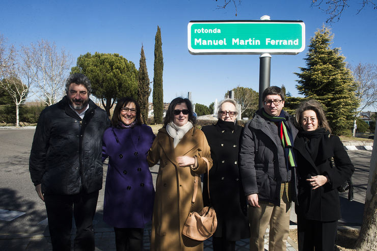 Pozuelo dedica una de sus principales glorietas de acceso al periodista Manuel Martin Ferrand