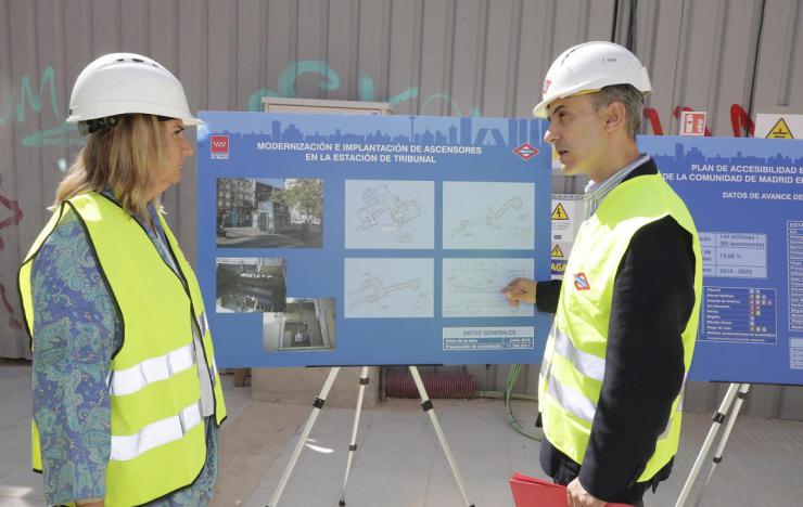 La estación de Metro de Tribunal será 100 % accesible