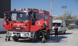 Nueve personas afectadas por incendio en vivienda de Granada