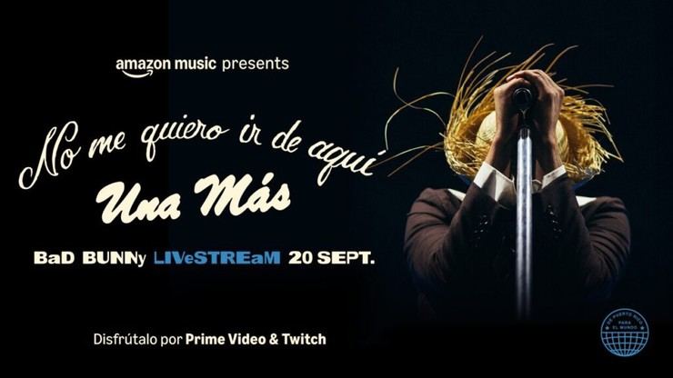 Bad Bunny y Amazon Music impulsan el desarrollo de Puerto Rico a través de un concierto histórico
