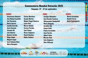 Cuatro españoles destacan en la selección para el Mundial de Natación Paralímpica en Singapur