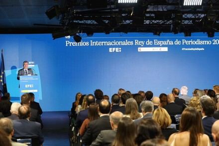 Bolaños participa en la entrega de los Premios Rey de España de Periodismo