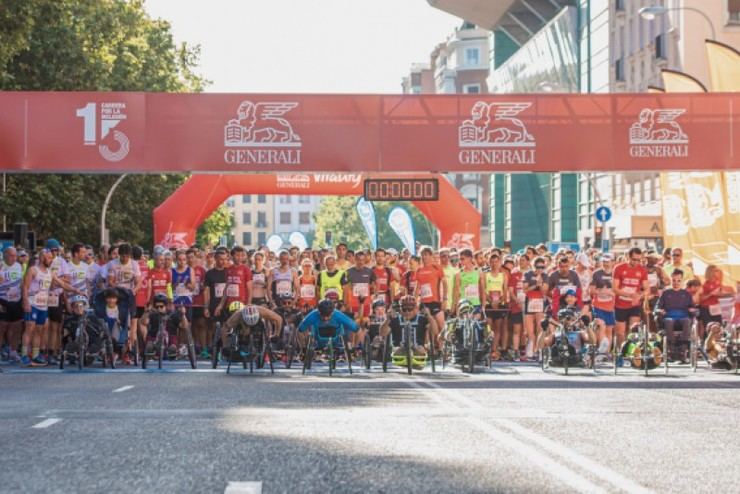 Regresa la Carrera Generali por la Inclusión en Madrid el 1 de junio con nuevo recorrido y distancias