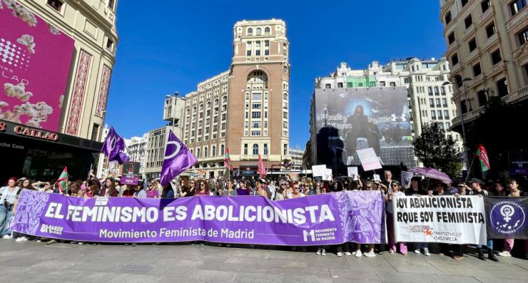 8M: Madrid como escenario de dos manifestaciones que dividen el Día Internacional de la Mujer
