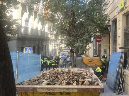 Tragedia en el centro de Madrid: Dos muertos, dos desaparecidos y varios heridos en el derrumbe de un edificio en obras