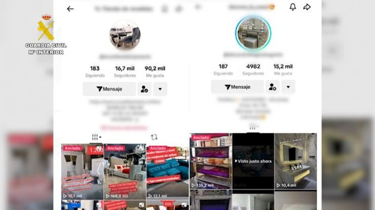 Desmantelan una red criminal que estafó 80.000 euros a través de redes sociales