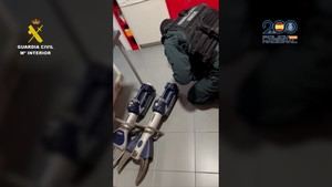 Desmantelan banda que robaba cajeros automáticos con explosivos en Granada
