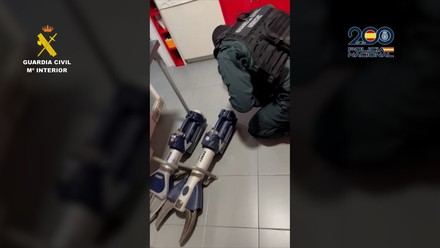 Desmantelan banda que robaba cajeros automáticos con explosivos en Granada