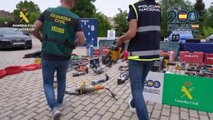 Nueve arrestos tras asaltos a 13 bancos en toda España