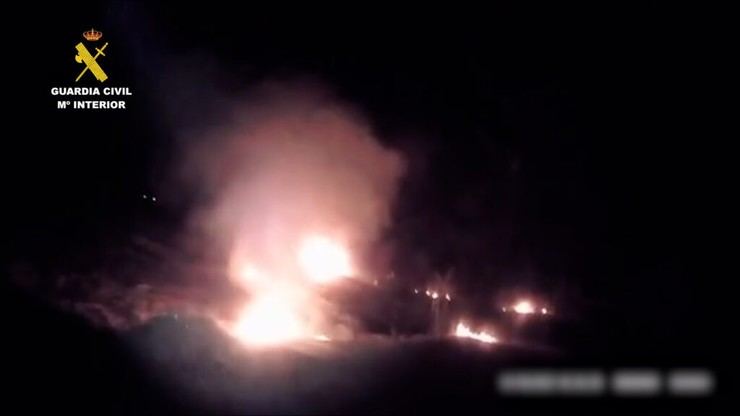 La Guardia Civil detiene al autor de seis incendios forestales en Teba