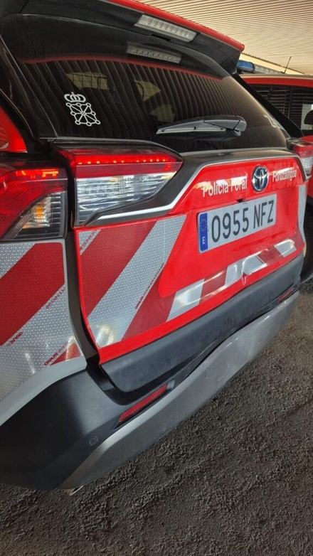 Un menor y su padre arrestados tras una fuga en un control de alcoholemia en Tudela