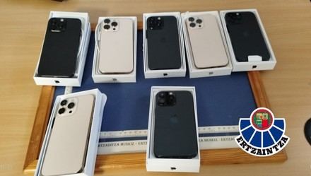 Detenidos en Portugalete y Santurtzi por estafa de teléfonos falsos