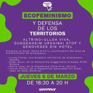 Mujeres luchan por la defensa de sus territorios en un encuentro ecofeminista