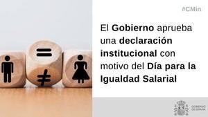 Gobierno español lanza declaración por la Igualdad Salarial