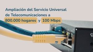 El Gobierno español busca ofrecer internet de 100 Mbps a 800,000 hogares