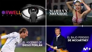 Nuevos documentales sobre el Mundial de Fútbol, Marilyn Monroe y Paul McCartney llegan a Movistar Plus en junio