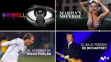 Nuevos documentales sobre el Mundial de Fútbol, Marilyn Monroe y Paul McCartney llegan a Movistar Plus en junio