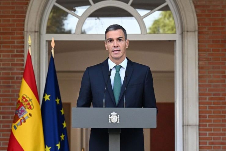 Sánchez presenta nueve medidas para frenar el conflicto en Gaza y apoyar a Palestina