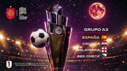 España se enfrentará a Croacia, Inglaterra y República Checa en la Nations League 2026-27