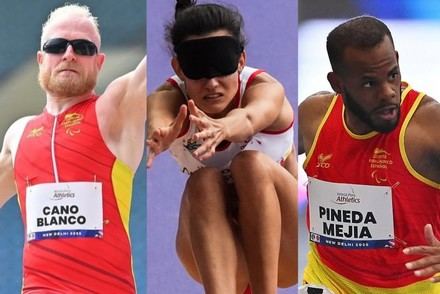 España logra diez medallas en el Mundial de Atletismo Paralímpico en Nueva Delhi
