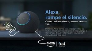 Amazon y Fad Juventud lanzan iniciativa para combatir la ciberviolencia con Alexa