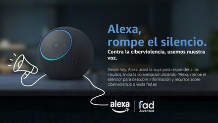 Amazon y Fad Juventud lanzan iniciativa para combatir la ciberviolencia con Alexa