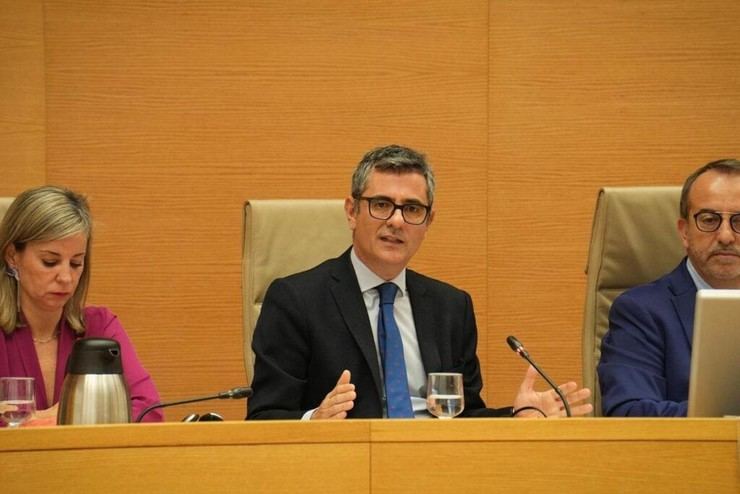 Bolaños pide consenso para reformar la Justicia en España