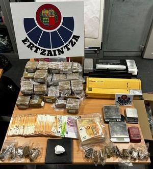 Detenido un hombre en Gernika-Lumo por tráfico de drogas