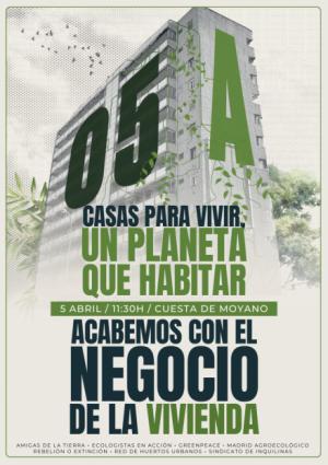 Greenpeace exige un plan para viviendas asequibles y sostenibles sin gas