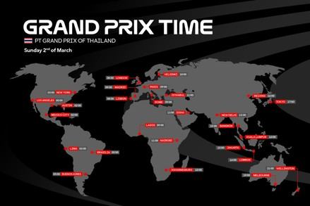 Inicia el Gran Premio de MotoGP en Tailandia 2025
