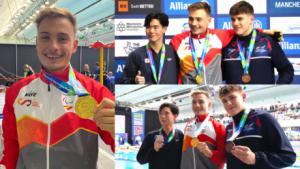Íñigo Llopis campeón del mundo: Tres platas y un bronce en la segunda jornada del Mundial de Natación Paralímpico