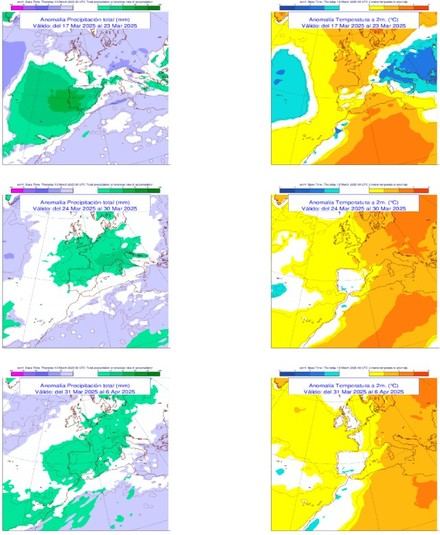 Pronóstico del tiempo para Semana Santa y el puente de mayo: Lluvias y temperaturas frías
