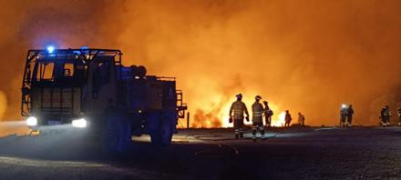 Obligó a evacuar a 1.500 personas: Estabilizado el incendio de Tarifa aunque persiste el riesgo de reactivación