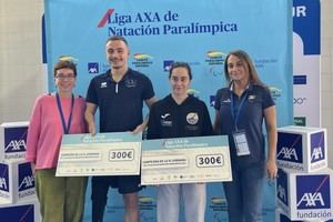 Llopis y Lérida triunfan en la final de la Liga AXA de Natación Paralímpica en Oviedo