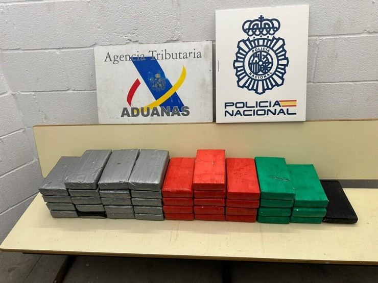 Descubren 44 kilos de cocaína en un contenedor en Algeciras