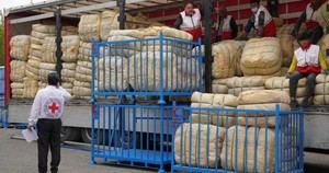 CICR envía su primer cargamento de ayuda humanitaria a la Media Luna Roja de Irán