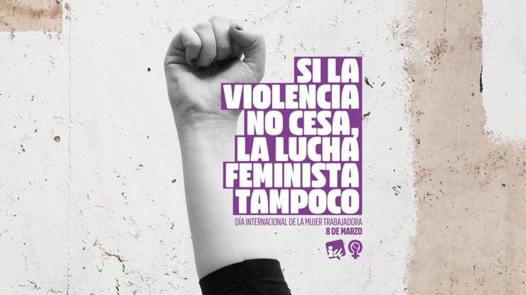 IU reafirma su compromiso en el 8M: la lucha feminista continúa ante la violencia y la precariedad