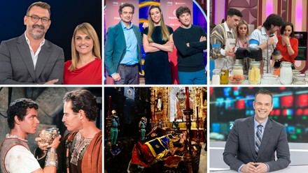 La 1 alcanza su mejor Semana Santa en 15 años y lidera la audiencia